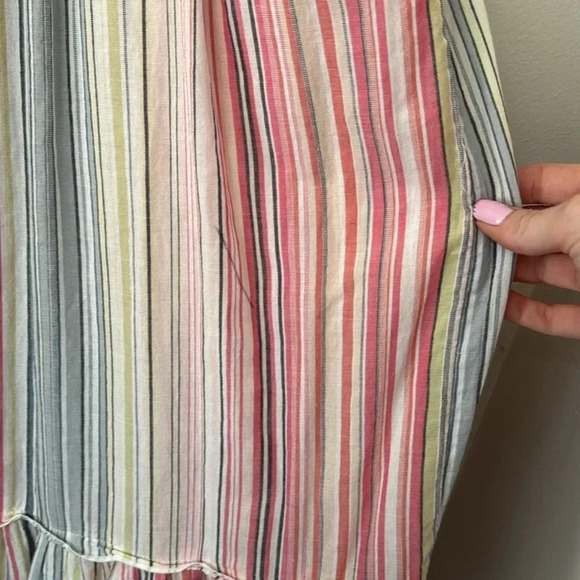 Arizona Jeans Co. Multi Striped Smocked Maxi Dress - Picture 4 of 7